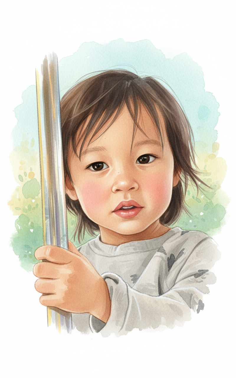AI-generated storybook illustration